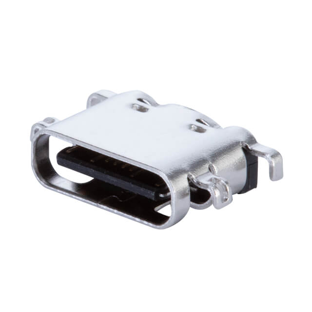 【UJ20-C-H-G-MSMT-5-P16-TR】USB JACK, TYPE C,2.0, HORIZONTAL