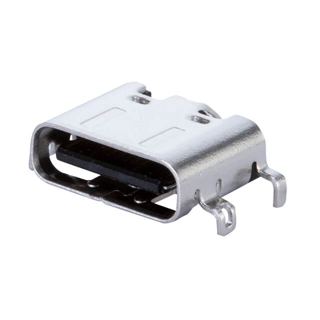 【UJ20-C-H-G-MSMT-P16-TR】USB JACK, TYPE C, 2.0, HORIZONTA