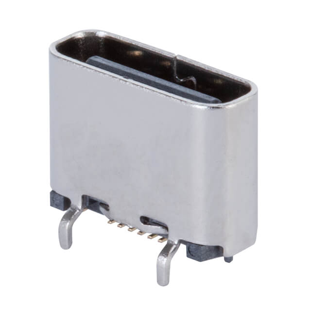 【UJ20-C-V-G-SMT-3-P16-TR】USB JACK, TYPE C, 2.0, VERTICAL,