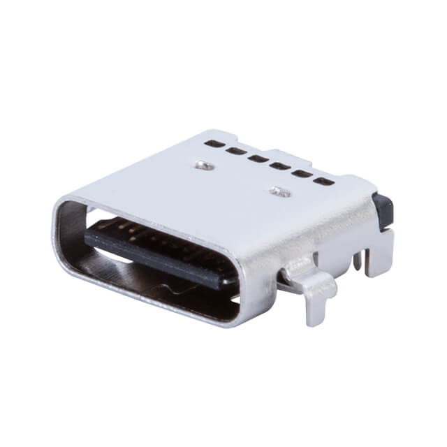 【UJ32-C-H-G-MSMT-P24-TR】USB JACK, TYPE C, 3.2, HORIZONTA