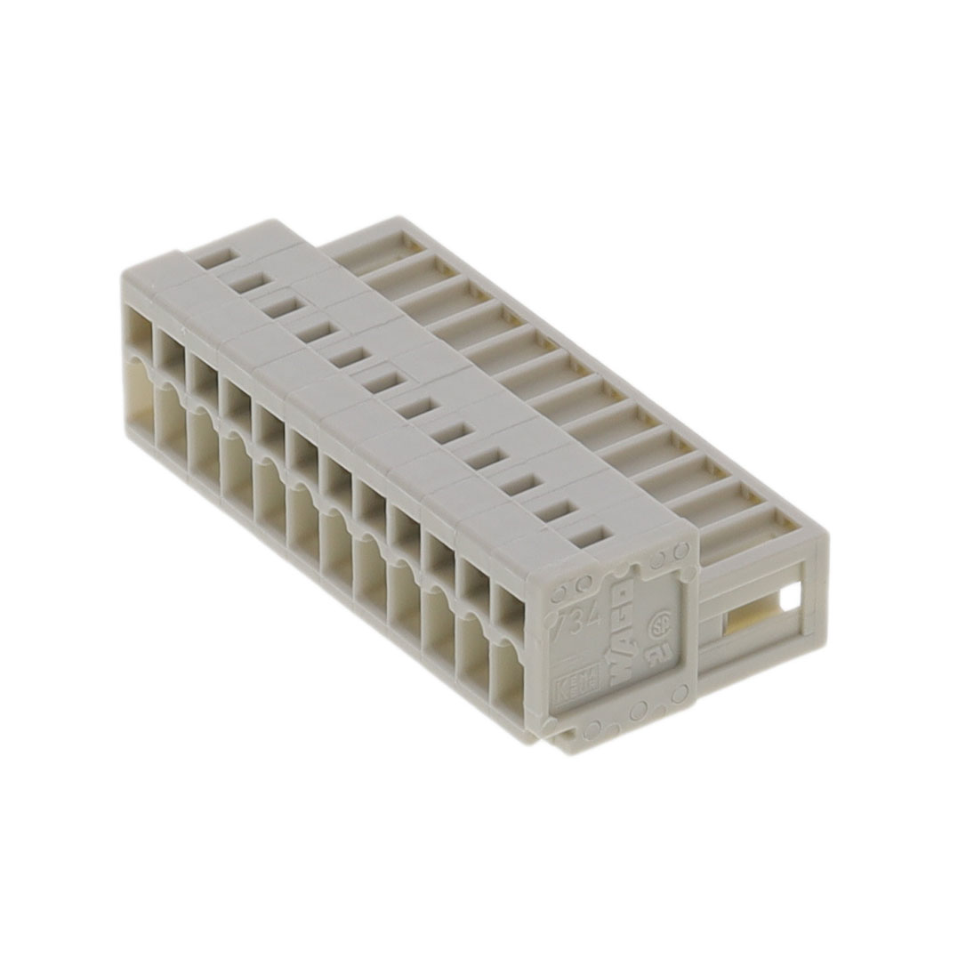 【734-312】TERM BLOCK PLUG 12POS 3.50MM