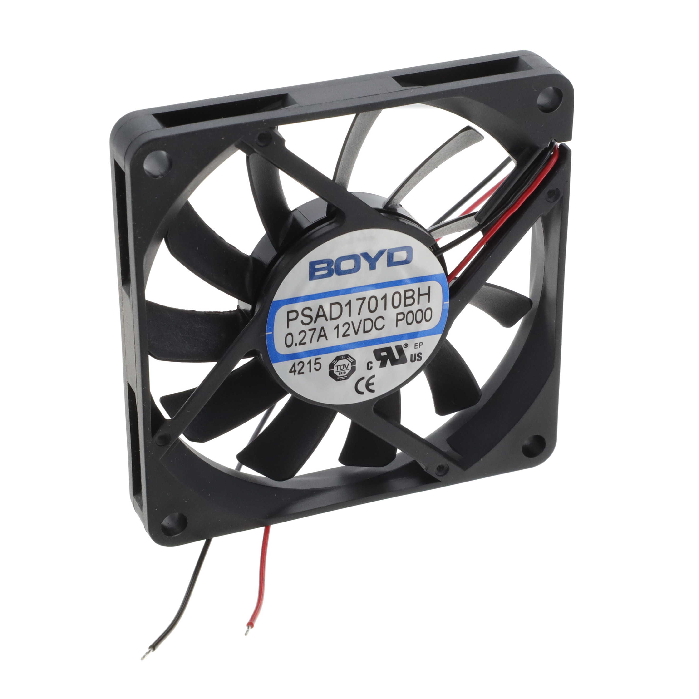 【PSAD17010BH-P000】FAN 12VDC 70X10.6MM