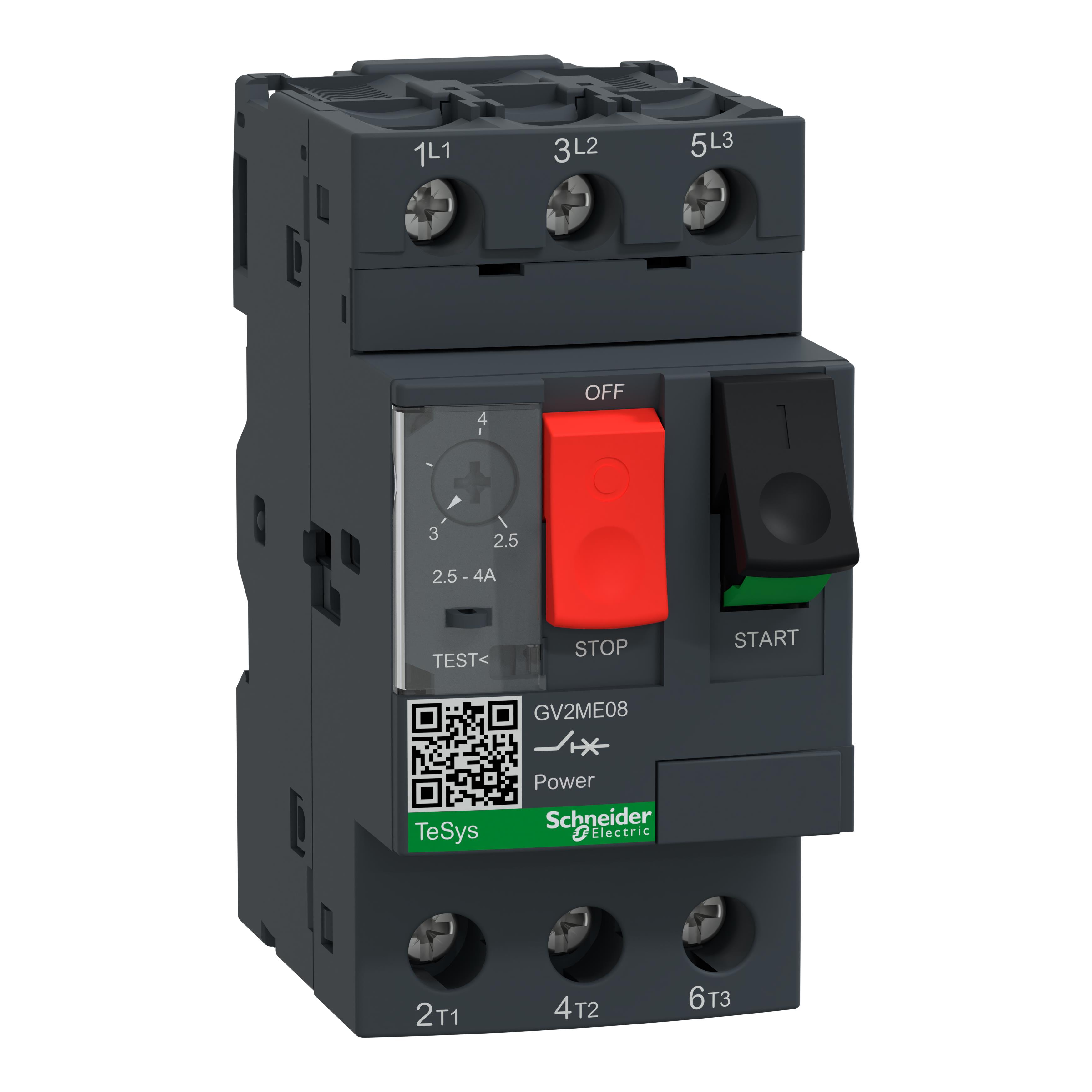 TESYS M-CB THO/MAG 2.5-4A ROCKER【GV2ME08】
