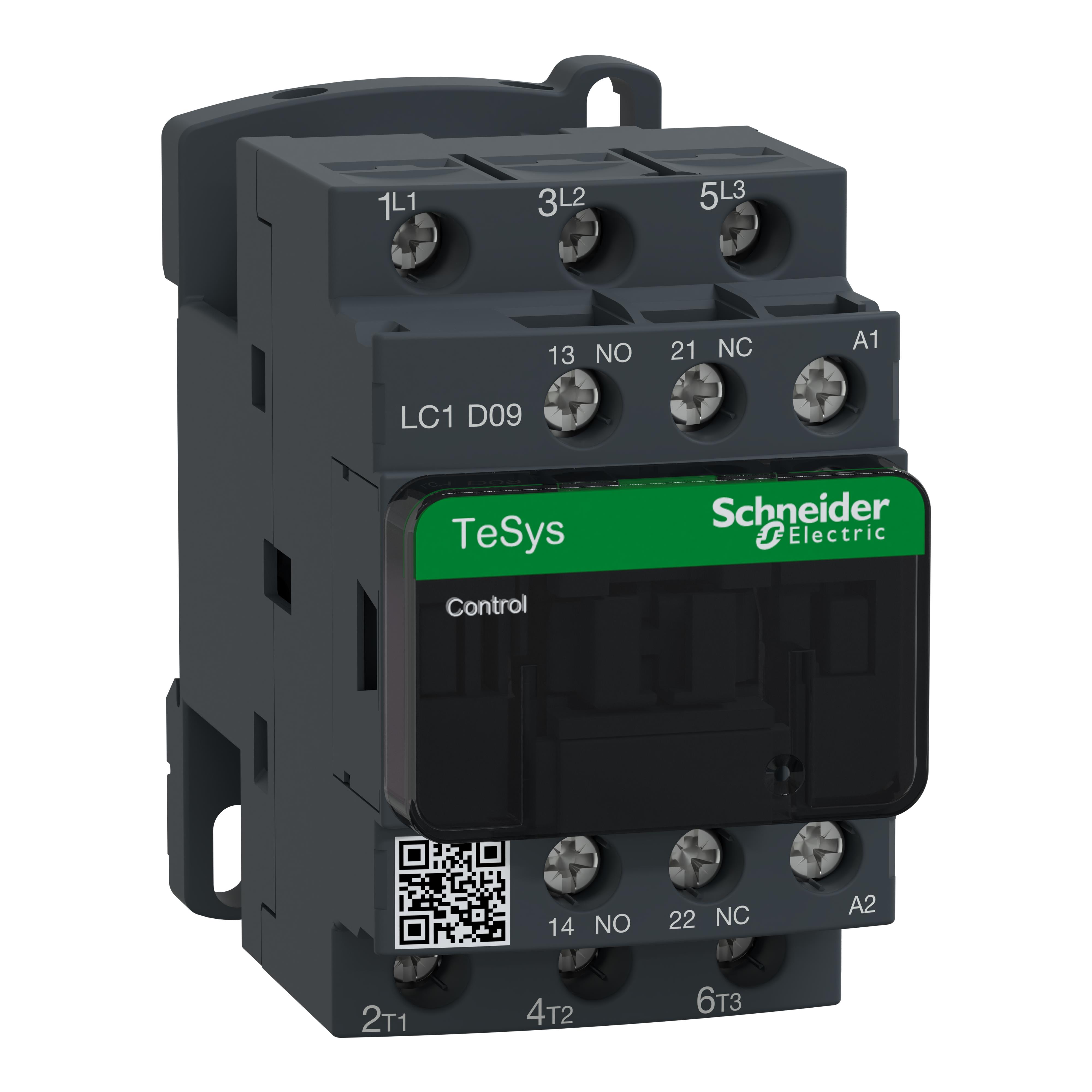 TESYS 3P CTR9A AC3 4KW 1NO1NC230【LC1D09P7】