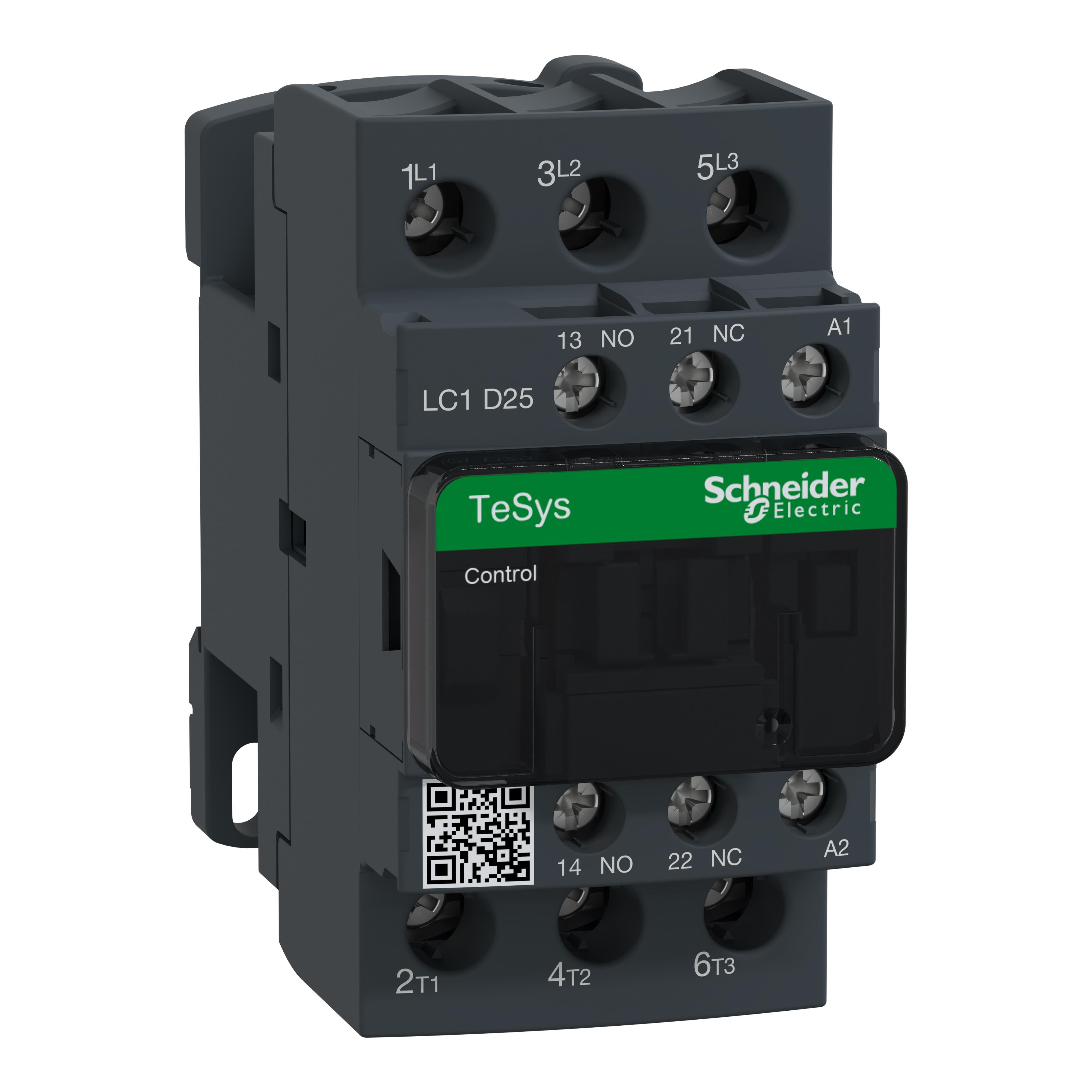 TESYS CTR 25A AC3 11KW 1NO1NC220【LC1D25M7】