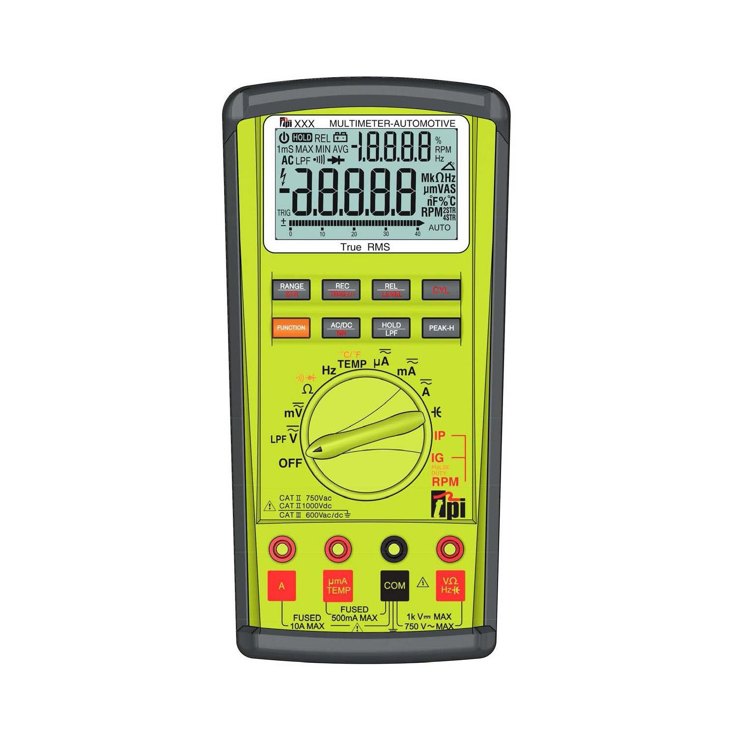 AUTO-RANGE DMM TRMS AUTOMOTIVE F【193A】
