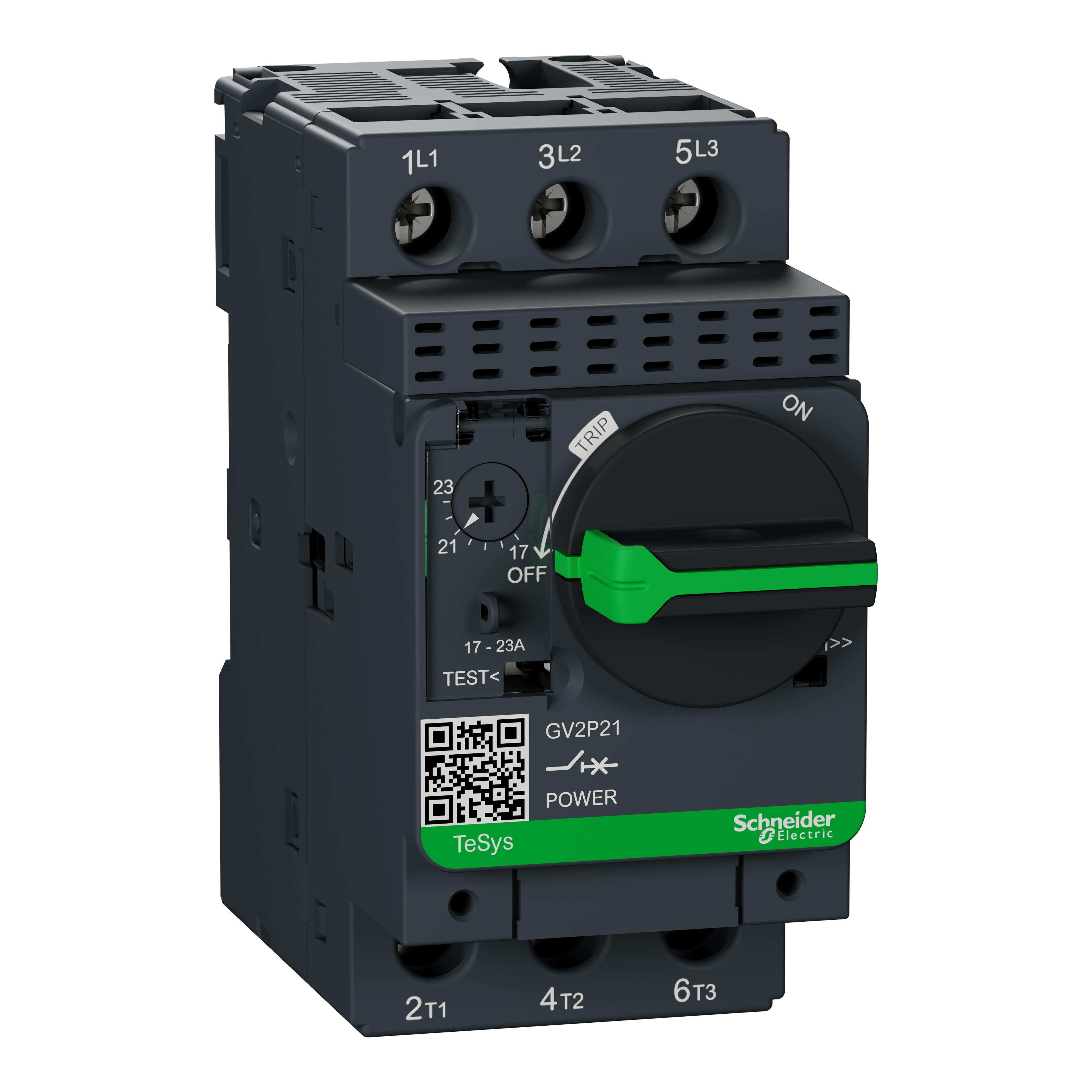 【GV2P21】TESYS MOTOR CIRCUIT BREAKER[箱]