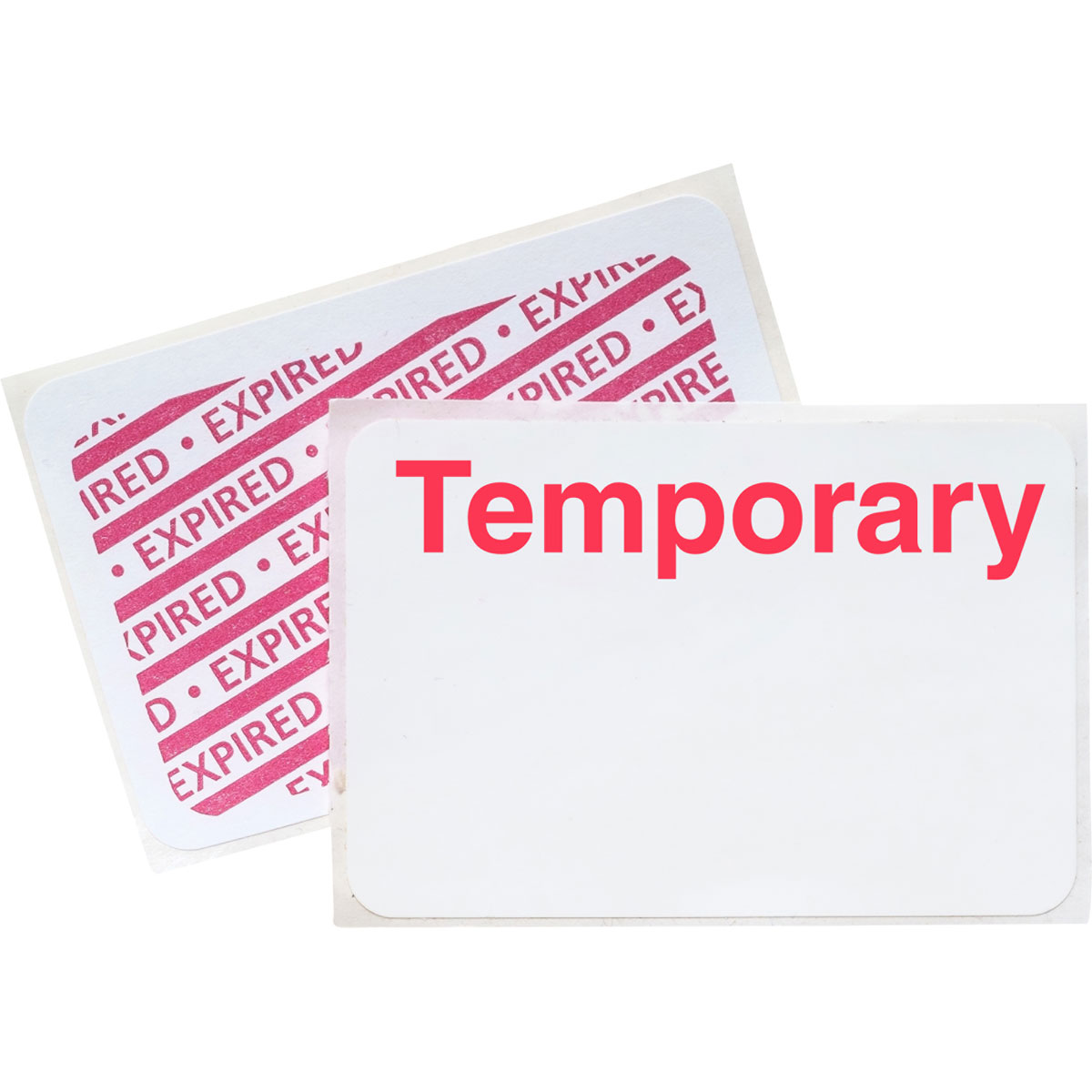 【95675】ONE-WEEK TIMEBADGE W/SELF-ADHESI