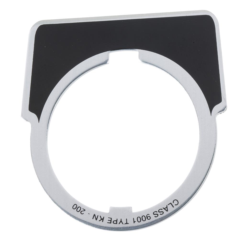 【9001KN250】PUSH BUTTON LEGEND PLATE 30MM T-