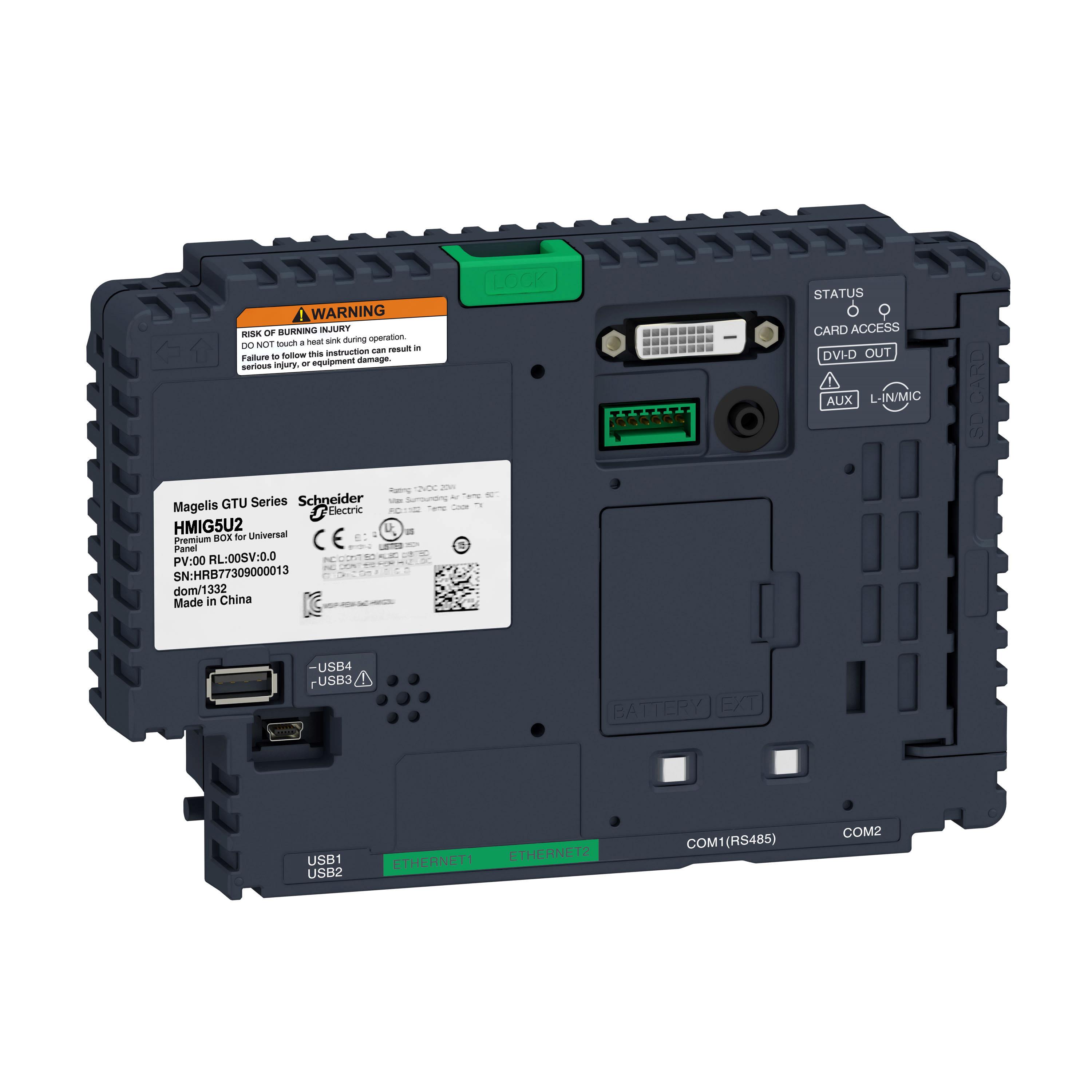 【HMIG5U2】HMI GTU CPU BOX OPEN TYPE