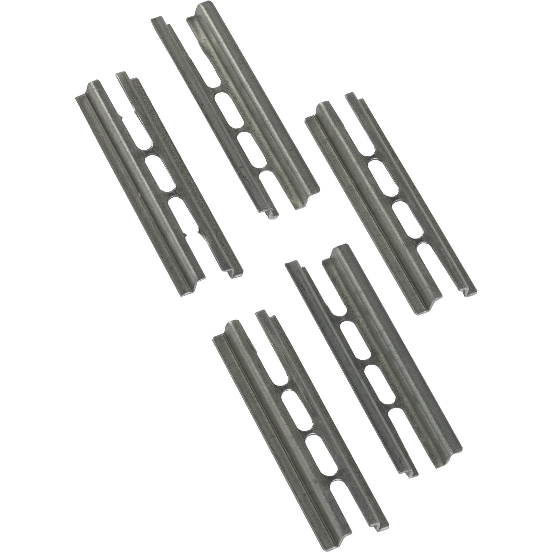 【9080GH103】DIN RAIL 20MMX5MM SLOTTED 3" STL