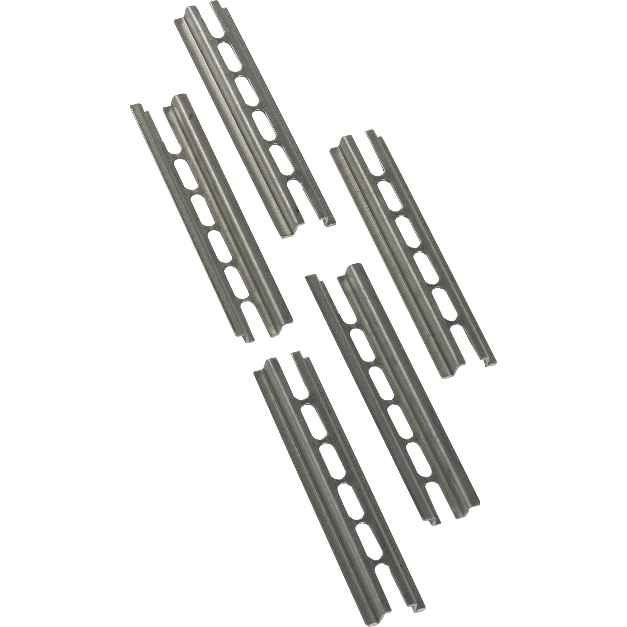 【9080GH104】DIN RAIL 20MMX5MM SLOTTED 4" STL