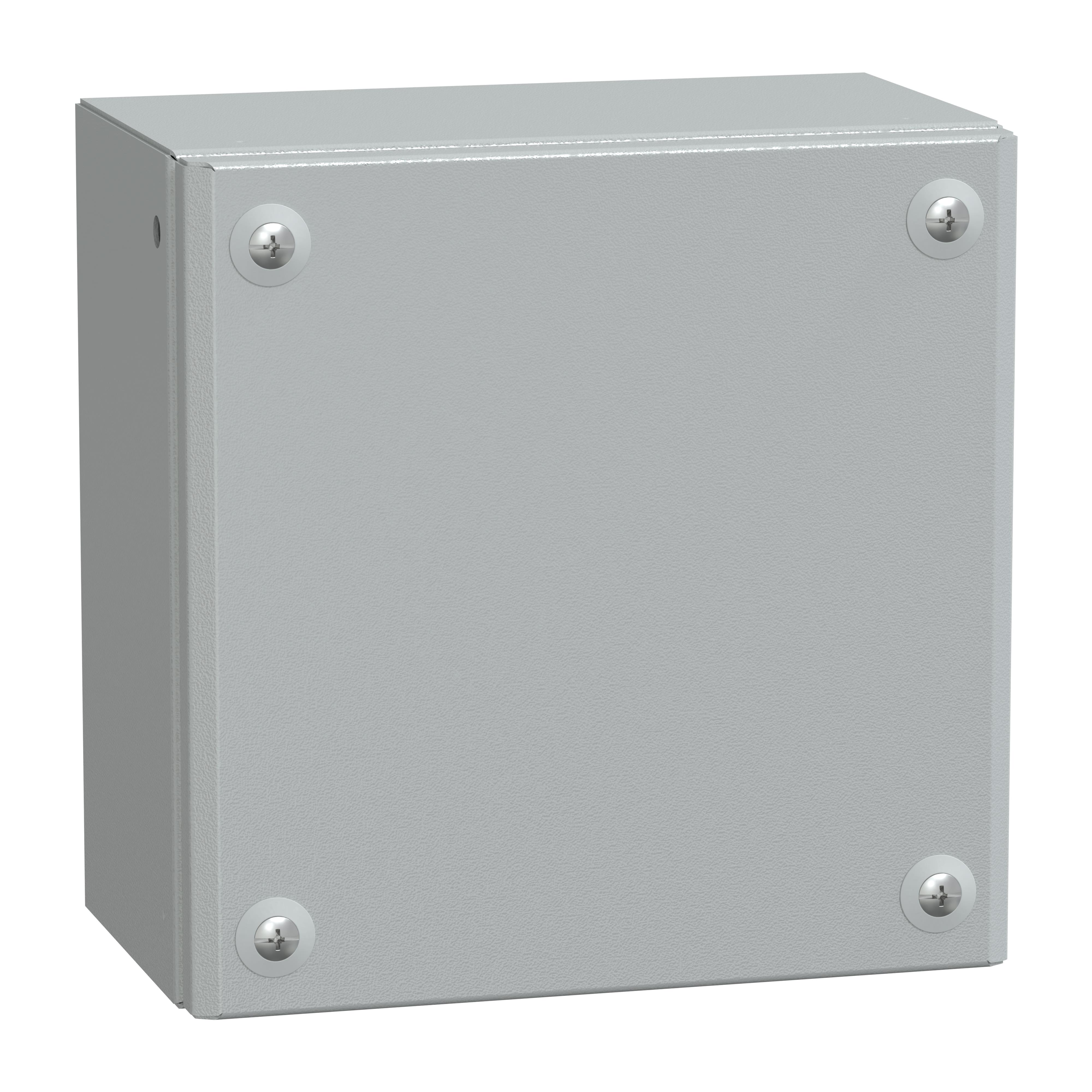 BOX STEEL GRAY 7.87"L X 7.87"W【NSYSBM202012】