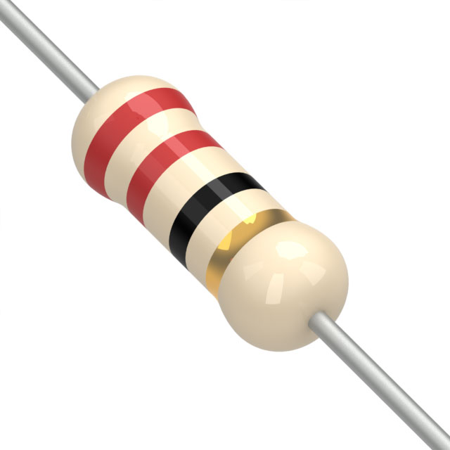 【CF1/2C220J】RES 22 OHM 5% 1/2W AXIAL