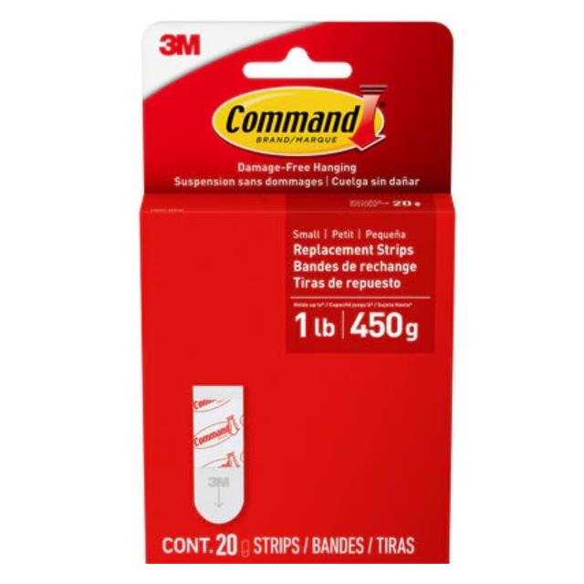 COMMAND SMALL REFILL STRIPS【17022-20ESF】