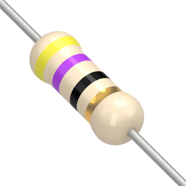 【CF1/2CT52R470J】RES 47 OHM 5% 1/2W AXIAL