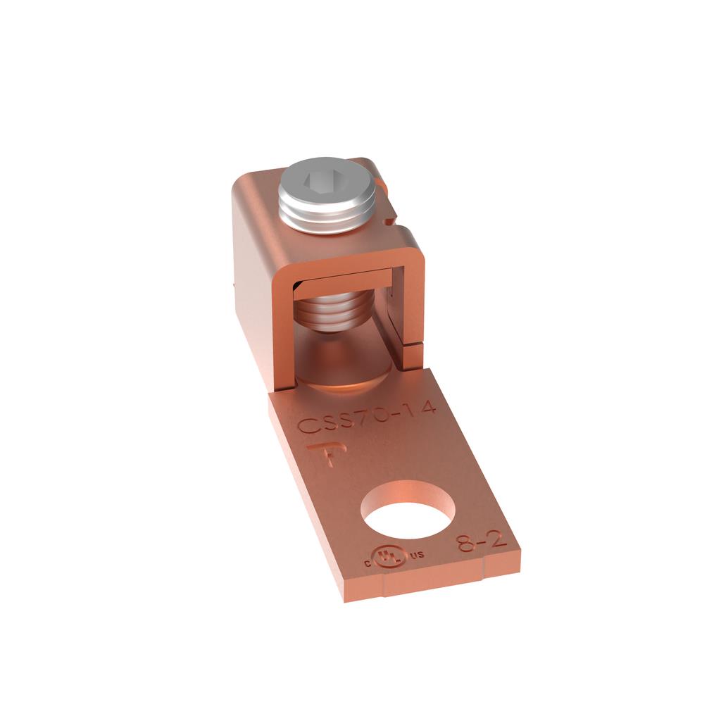 【CSS70-14-L】COPPER MECHANICAL LUG, 1 HOLE, 1