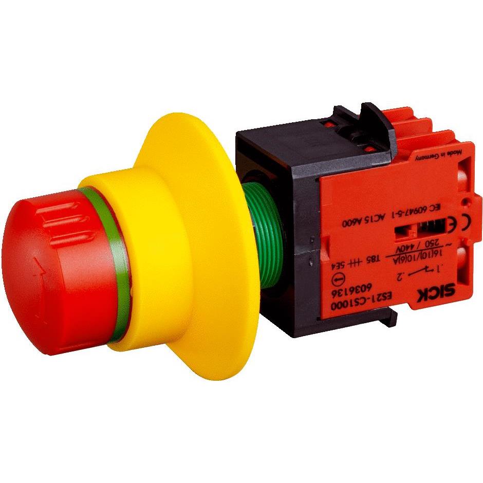 【6041507】SWITCH ESTOP TWIST RESET 3A 250V