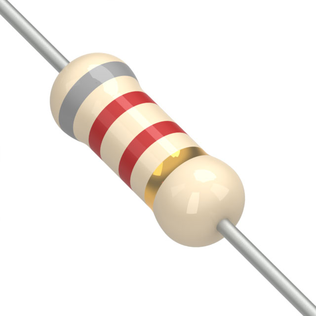 【CF1/4CT52R822J】RES 8.2K OHM 5% 1/4W AXIAL