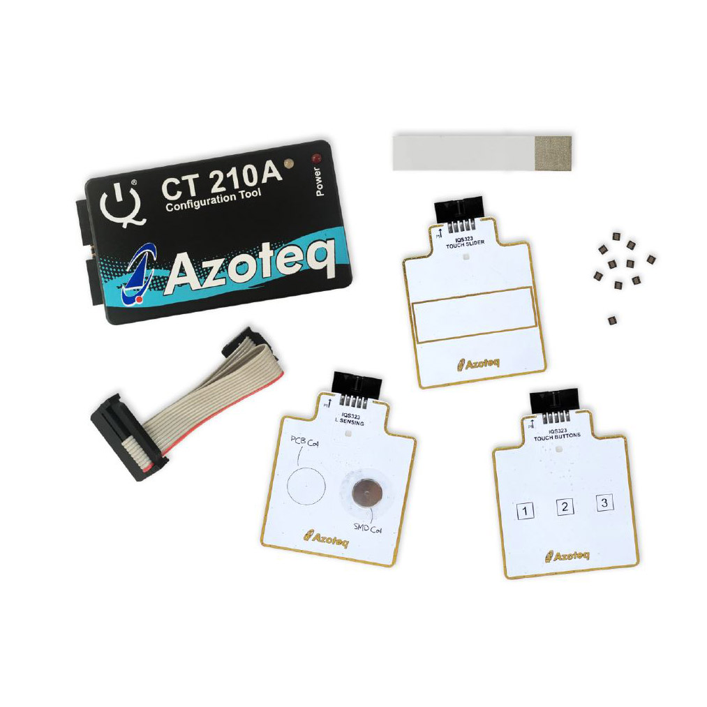 【IQS323EV02-S】1 X (3CH SLEF-CAP SLIDER WITH LE