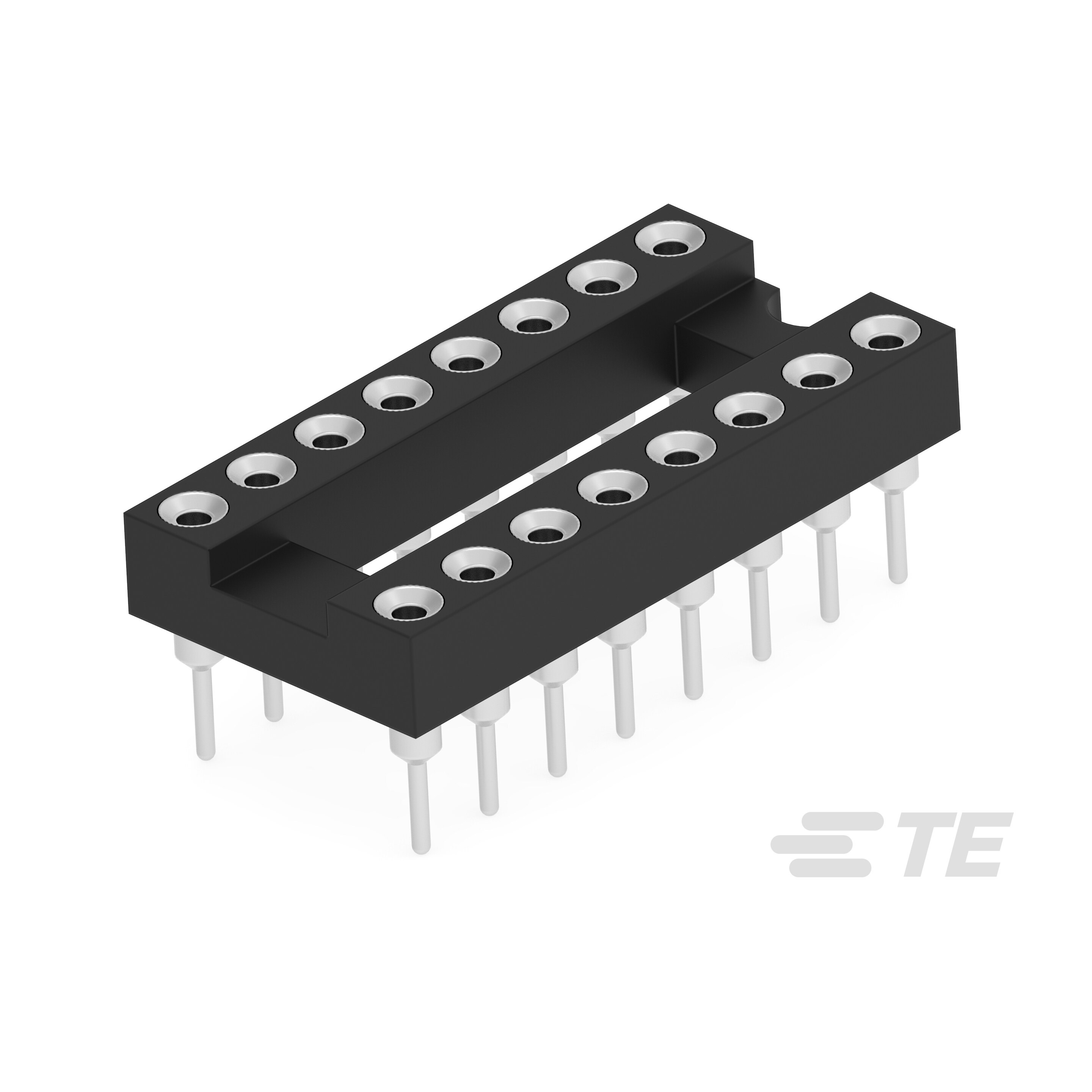 DIP IC SOCKET 16P,SN【2485264-3】
