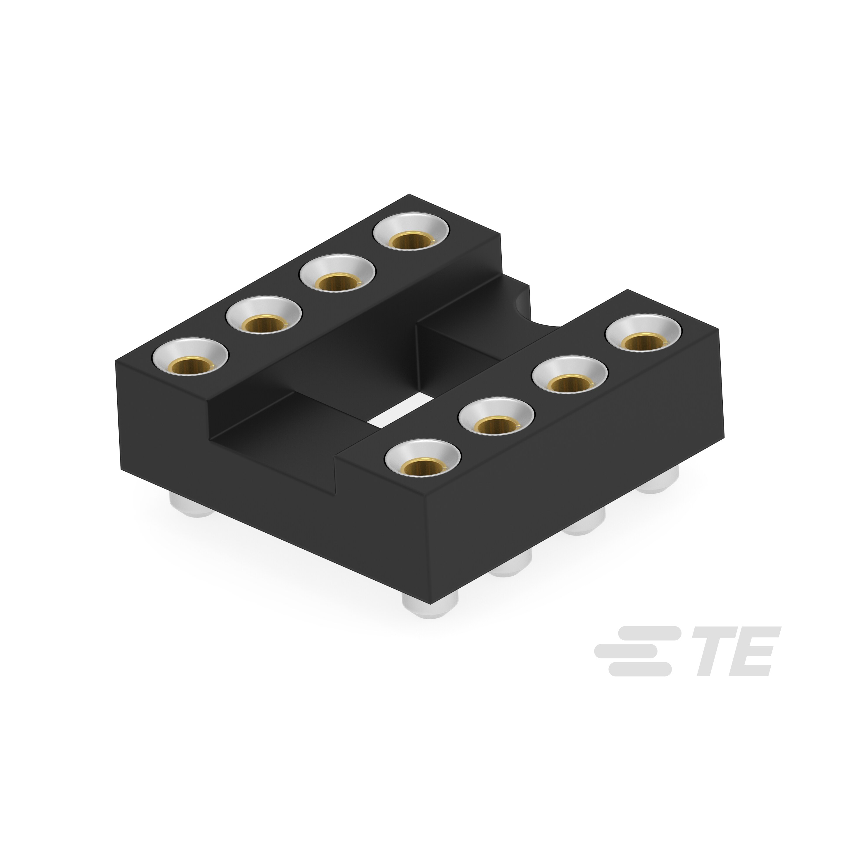 【2485267-2】DIP IC SOCKET 8P,GOLD FLASH-SMD