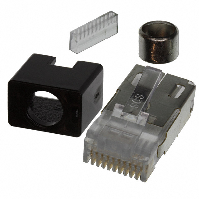 【937-SP-361010-A161】CONN MOD PLUG 10P10C SHIELDED