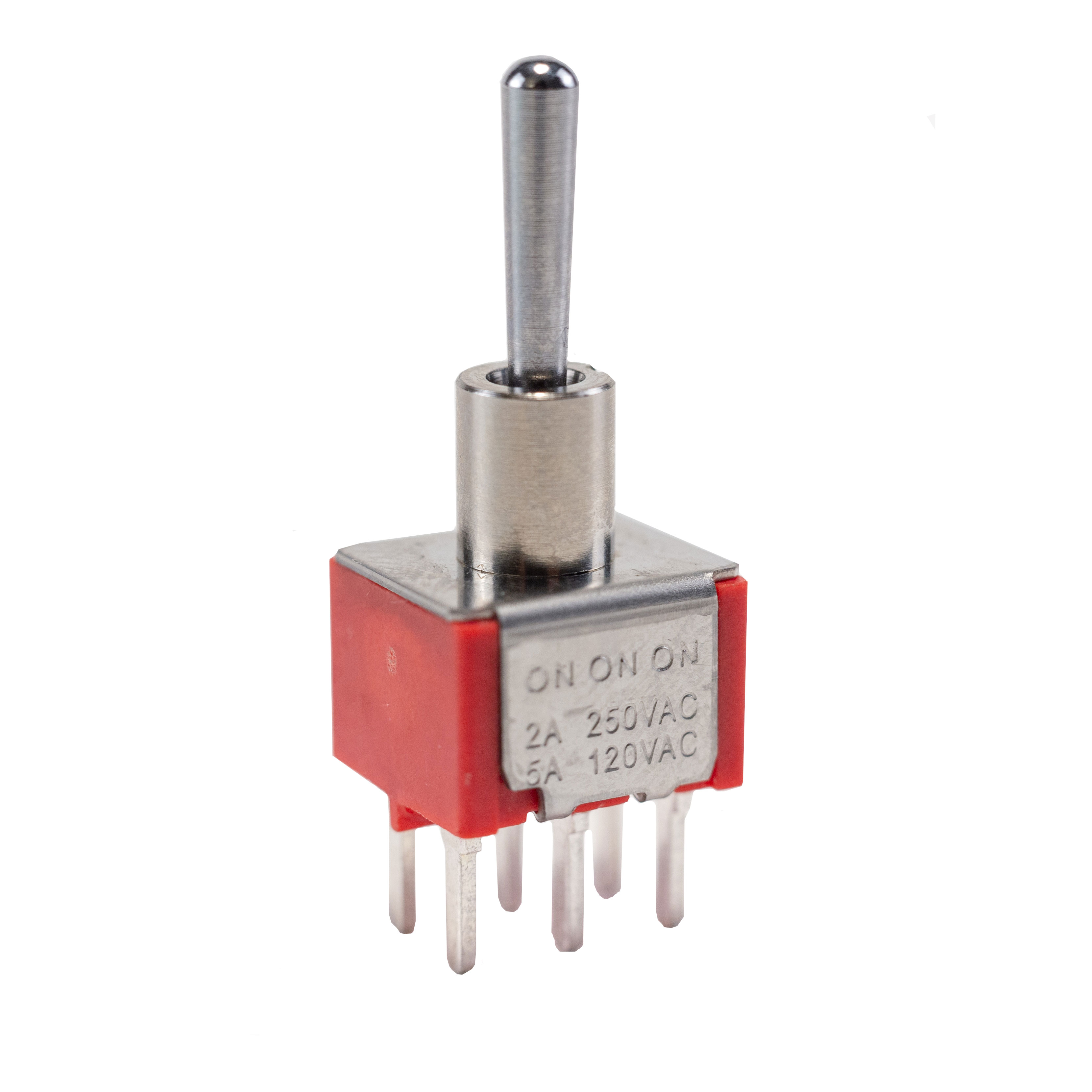 SWITCH TOGGLE SP3T 5A 120V【100DP6T1B4M2QE】