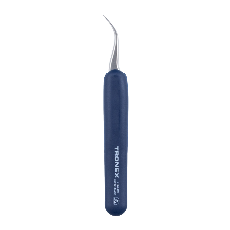 【7-SA-DR】ESD RUBBER GRIP, CURVED FINE SHA