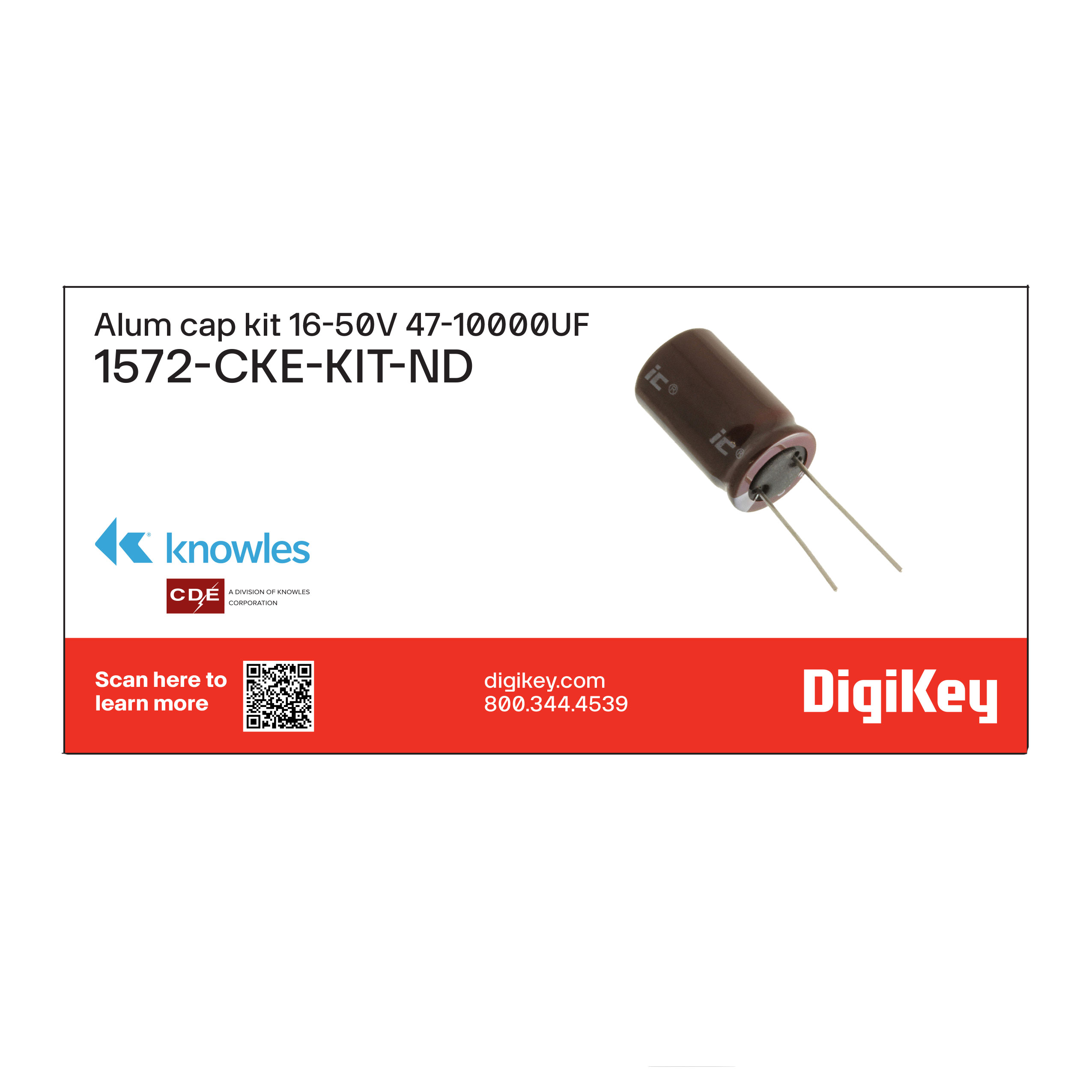 ALUM CAP KIT 16-50V 47-10000UF【CKE-KIT】