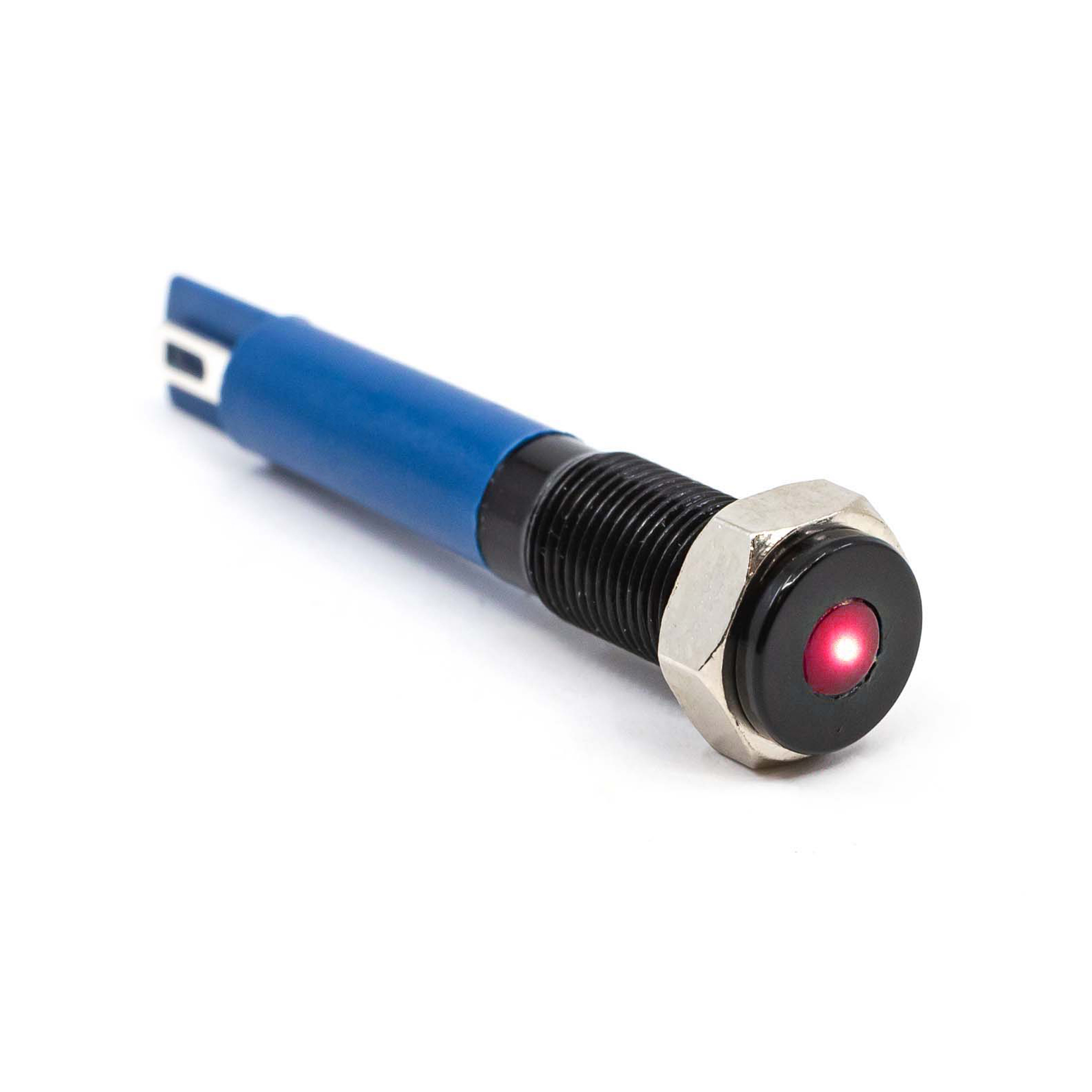 LED PNL IND RED 3MM SOLDER LUG【PVL06FLS14】