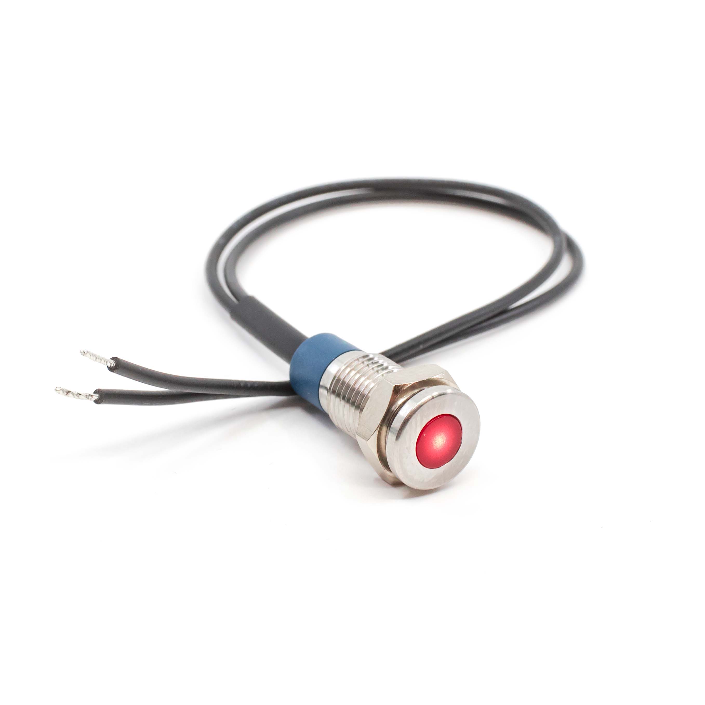 LED PNL IND 5MM WIRE LEADS【PVL08FWS11】