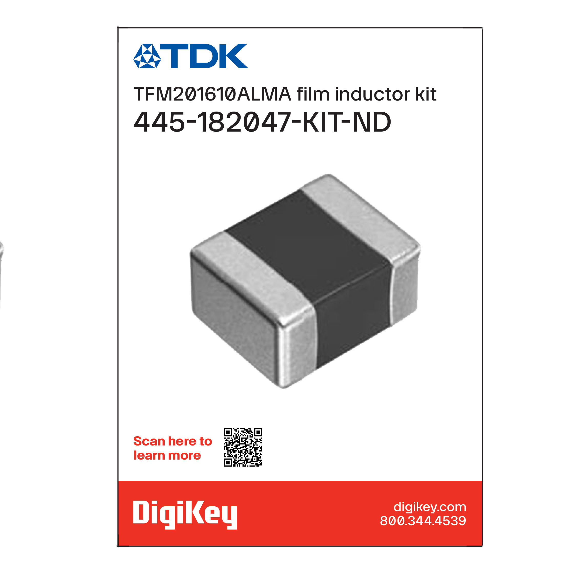 TFM201610ALMA FILM INDUCTOR KIT【TFM201610ALMA-KIT】