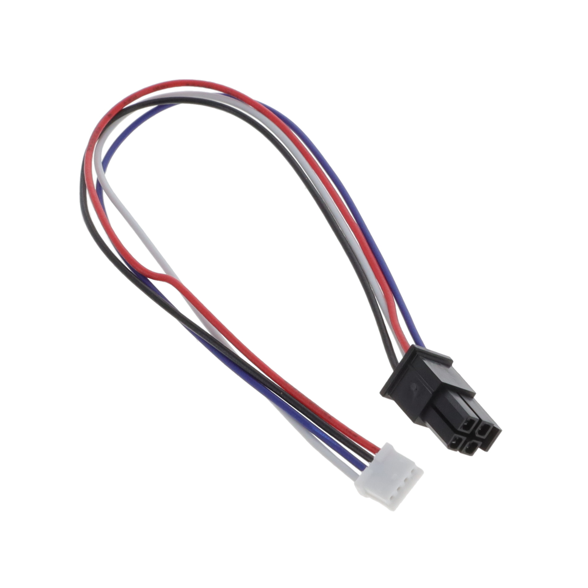 【MOL430250400-MOL0874390400】4 PIN MOLEX CABLE ASSEMBLY 178MM