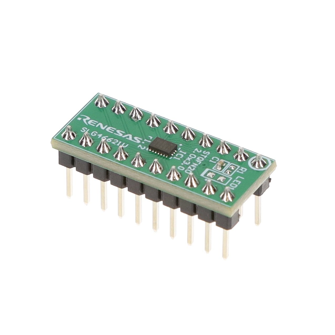 【SLG46621V-DIP】20-PIN DIP PROTO BOARD SLG46621