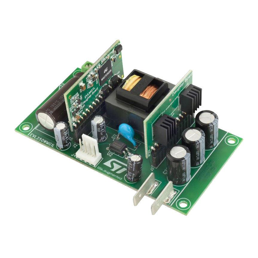 【EVL250WMG1L】EVAL BOARD FOR L6599A MASTERGAN1