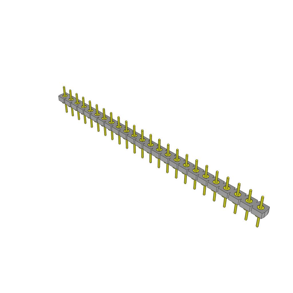 【BBL-124-T-E】CONN HEADR LOPRO 24POS .100 TIN
