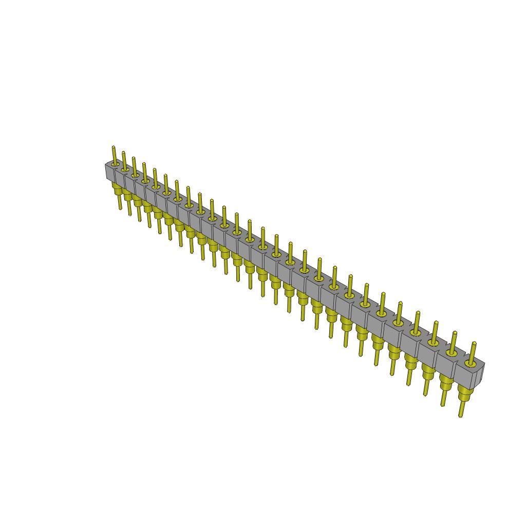 【BBS-127-T-A】CONN HEADR 27POS .100 PCB TIN