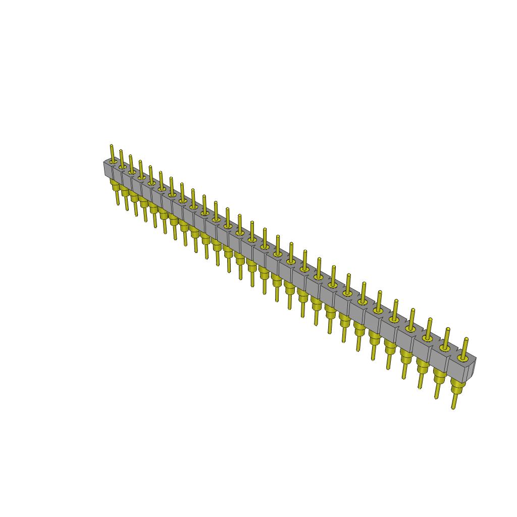 CONN HEADR 28POS .100 PCB TIN【BBS-128-T-A】