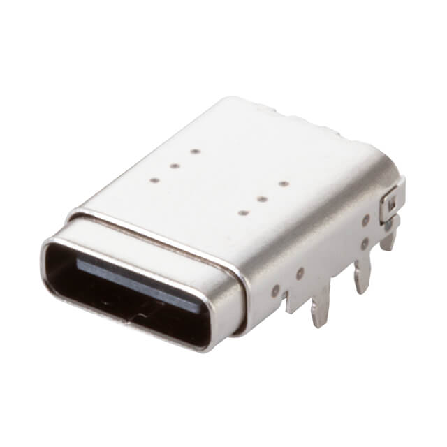 USB JACK 2.0, TYPE-C, DOUBLE SHE【UJ20-C-H-C-1-SMT-TR】