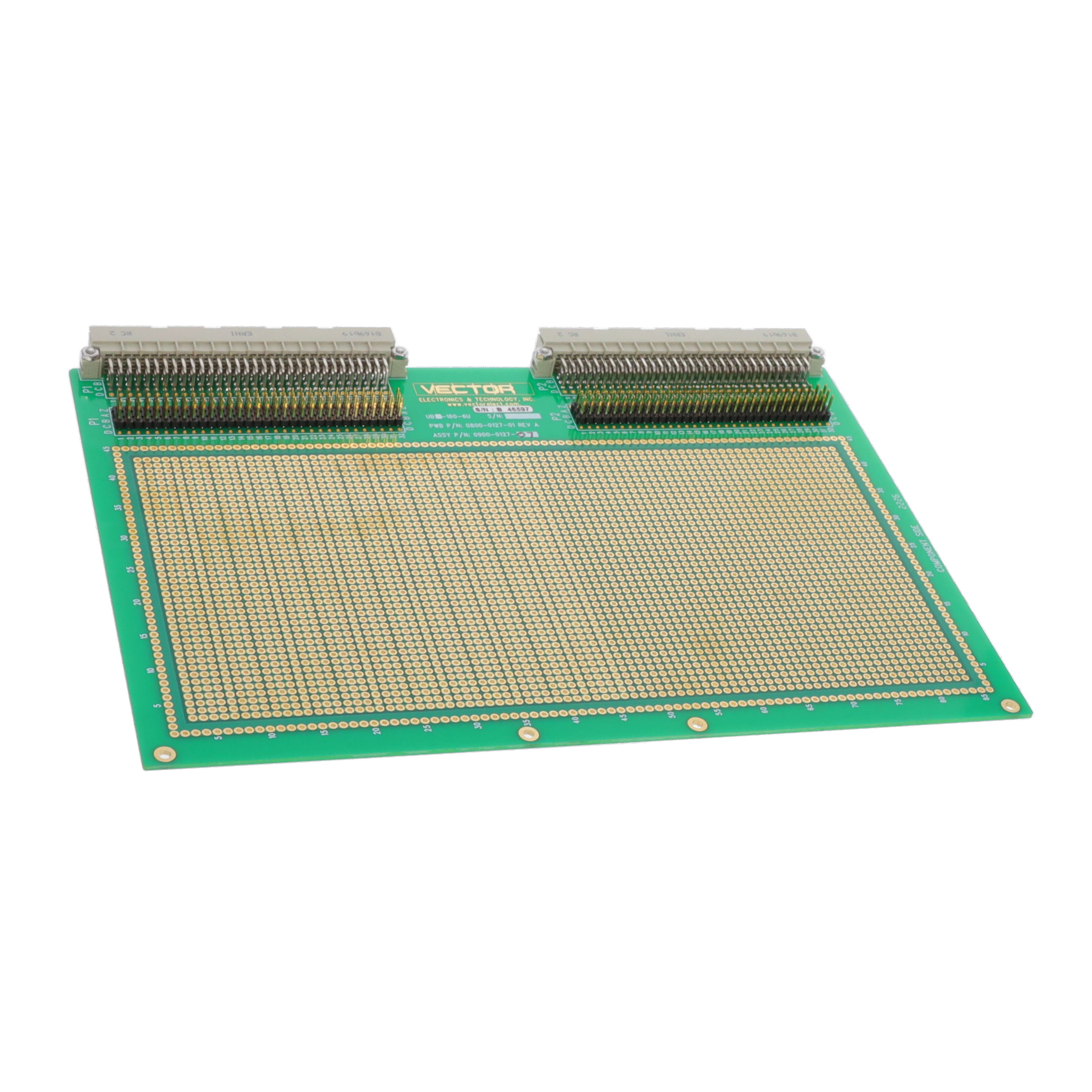 【VEB160-6U】VME BREAK-OUT BOARD,96-PIN CONNE