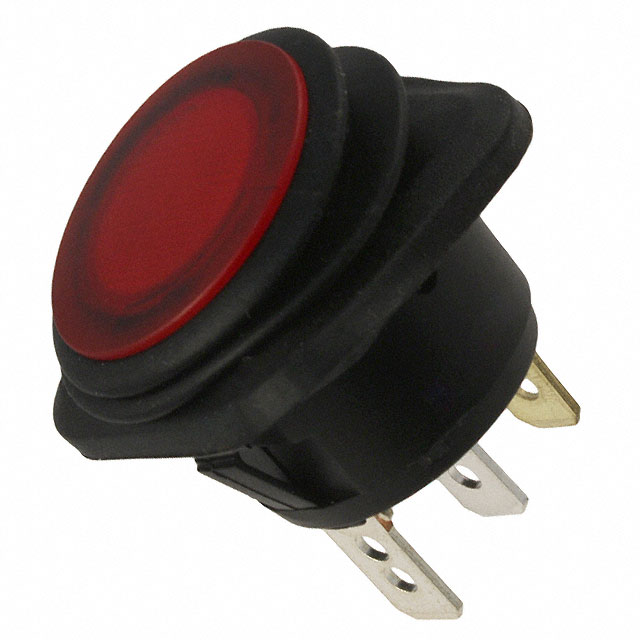 【GRB203B801BRRN5】SWITCH ROCKER SPST 10A 250V[バルク]