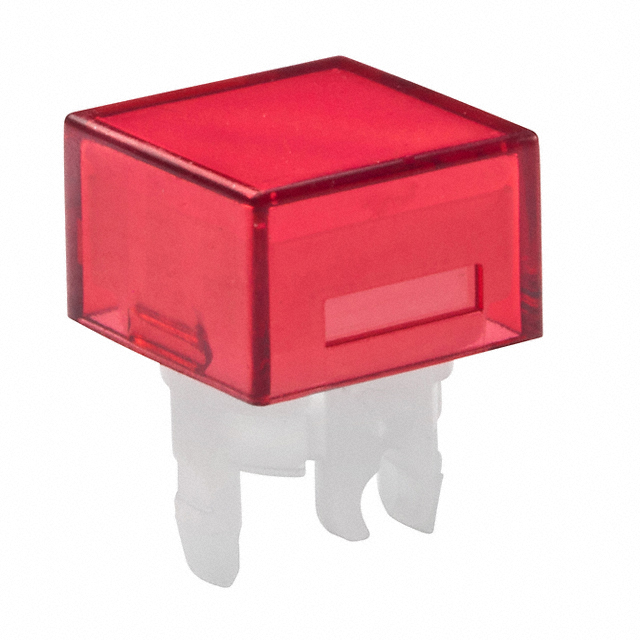 【AT4031CC】CAP PUSHBUTTON SQUARE RED