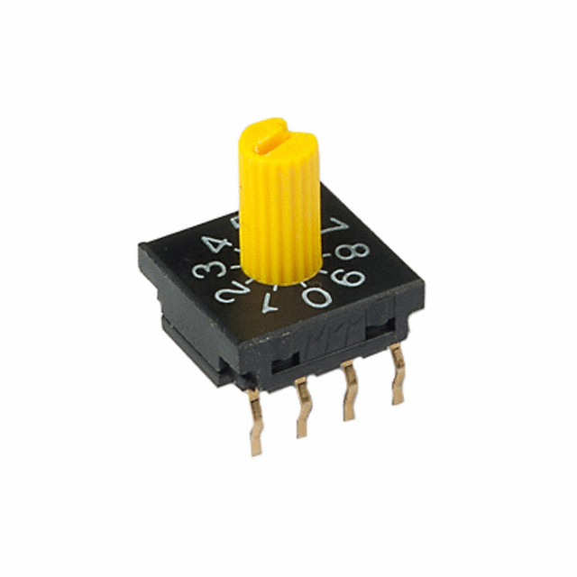 【FR01KC10P-W-S】SW ROTARY DIP BCD COMP 0.1A 5V