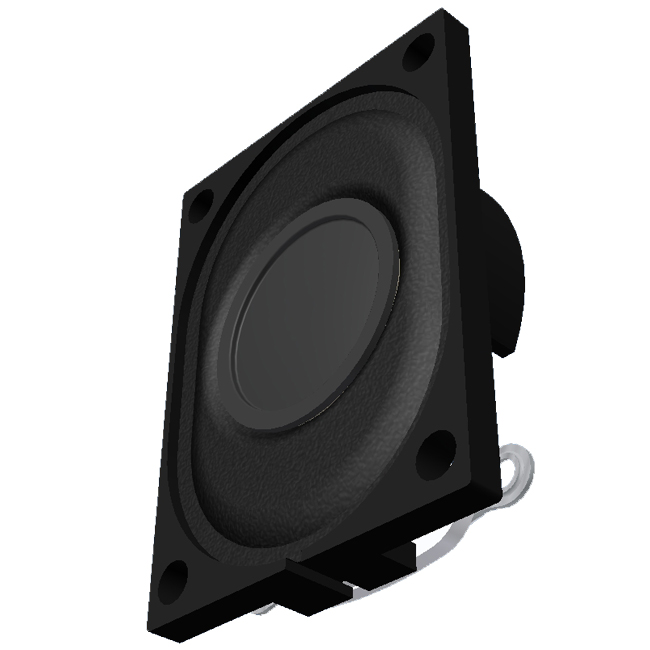 SPEAKER 8OHM 1W TOP PORT 80DB【AS02708CO-WR-R】