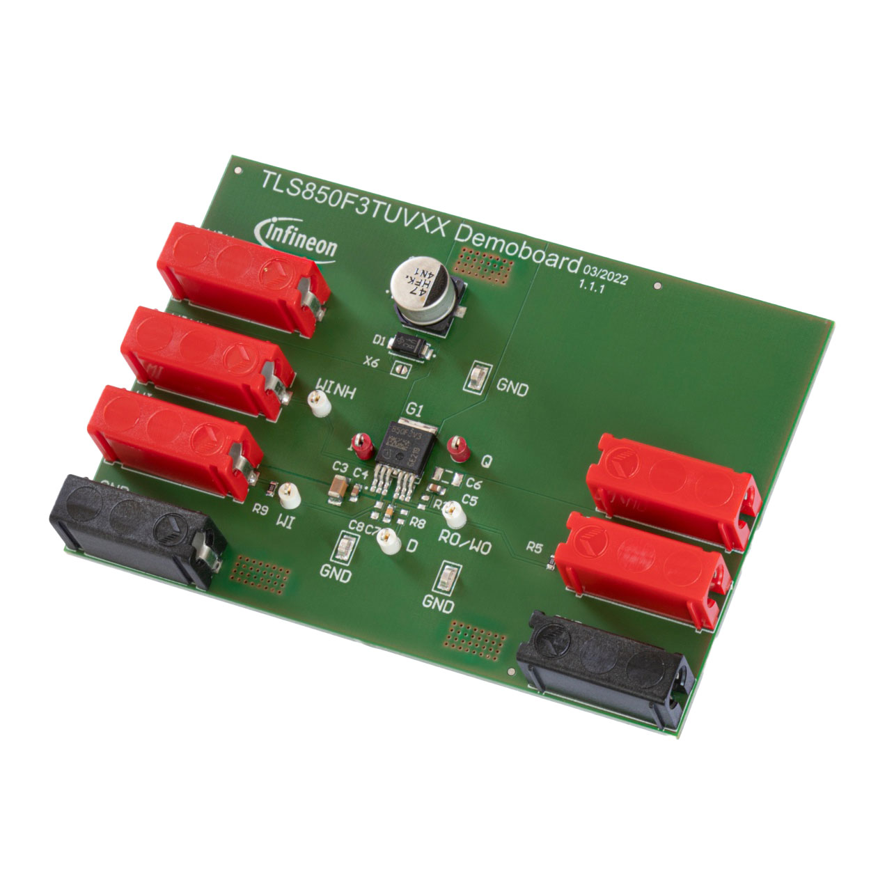 【TLS850F3TUV50BOARDTOBO1】EVAL BOARD FOR TLS850F3TUV50