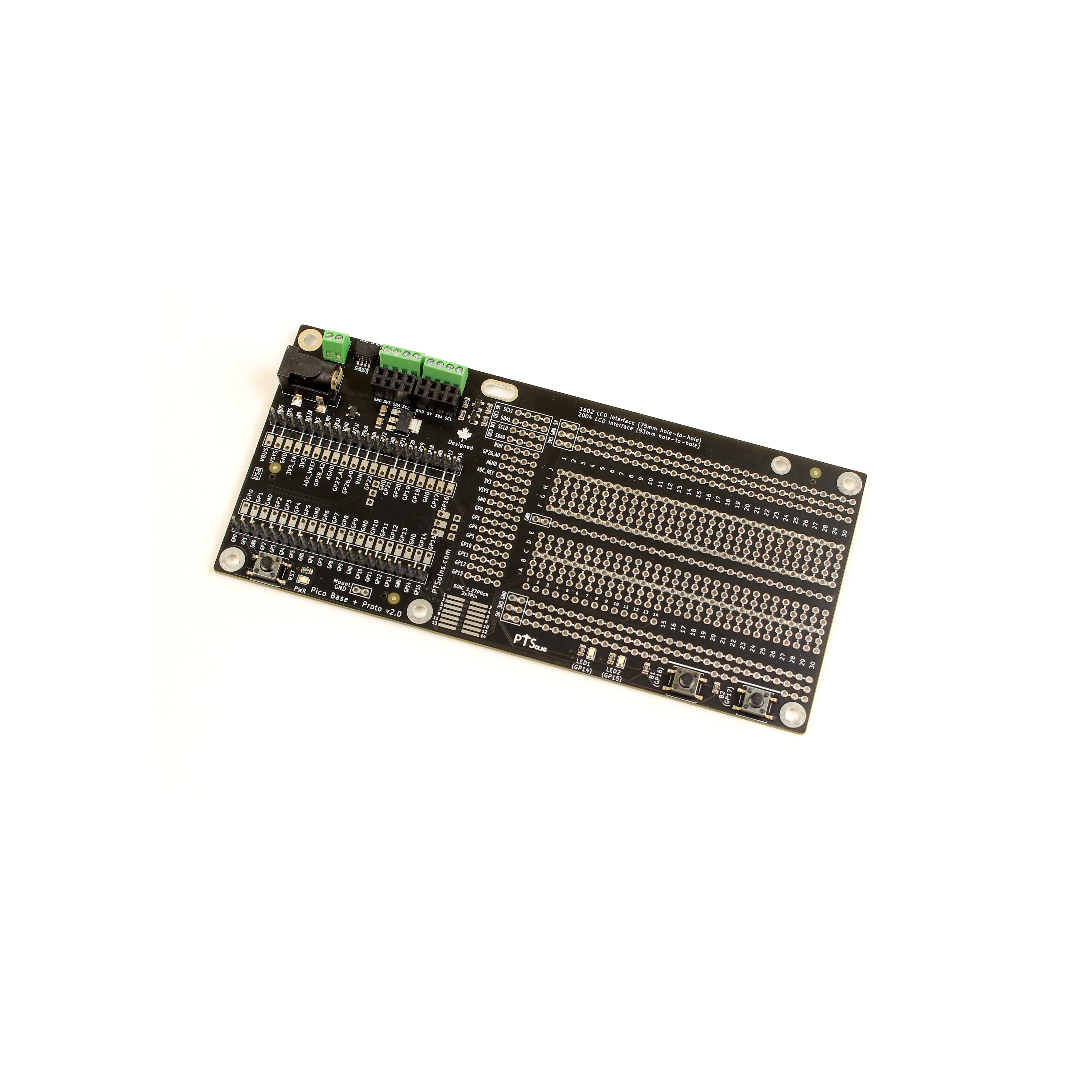 【PTS-00158-201】Raspberry Pi Pico用拡張ボード(I2Cバックパック)