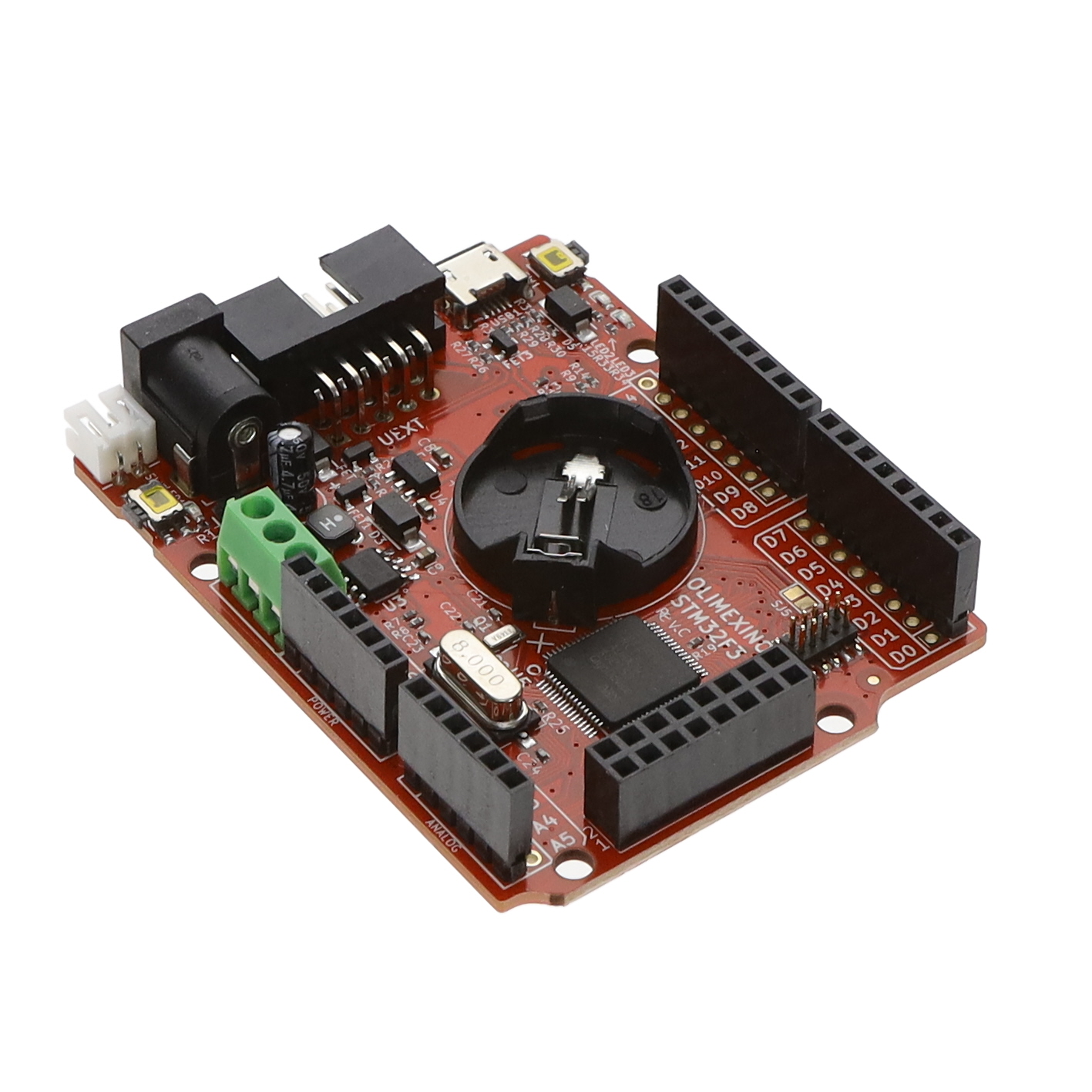 【OLIMEXINO-GD32F3】GD32F303RC EVAL BRD