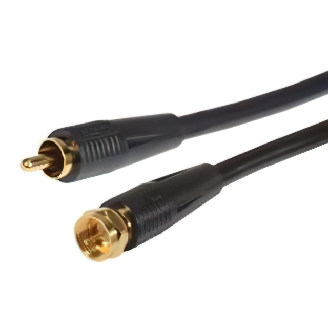 【CC59A-RF-12】CA RCA M/F M RG59A/U 12'