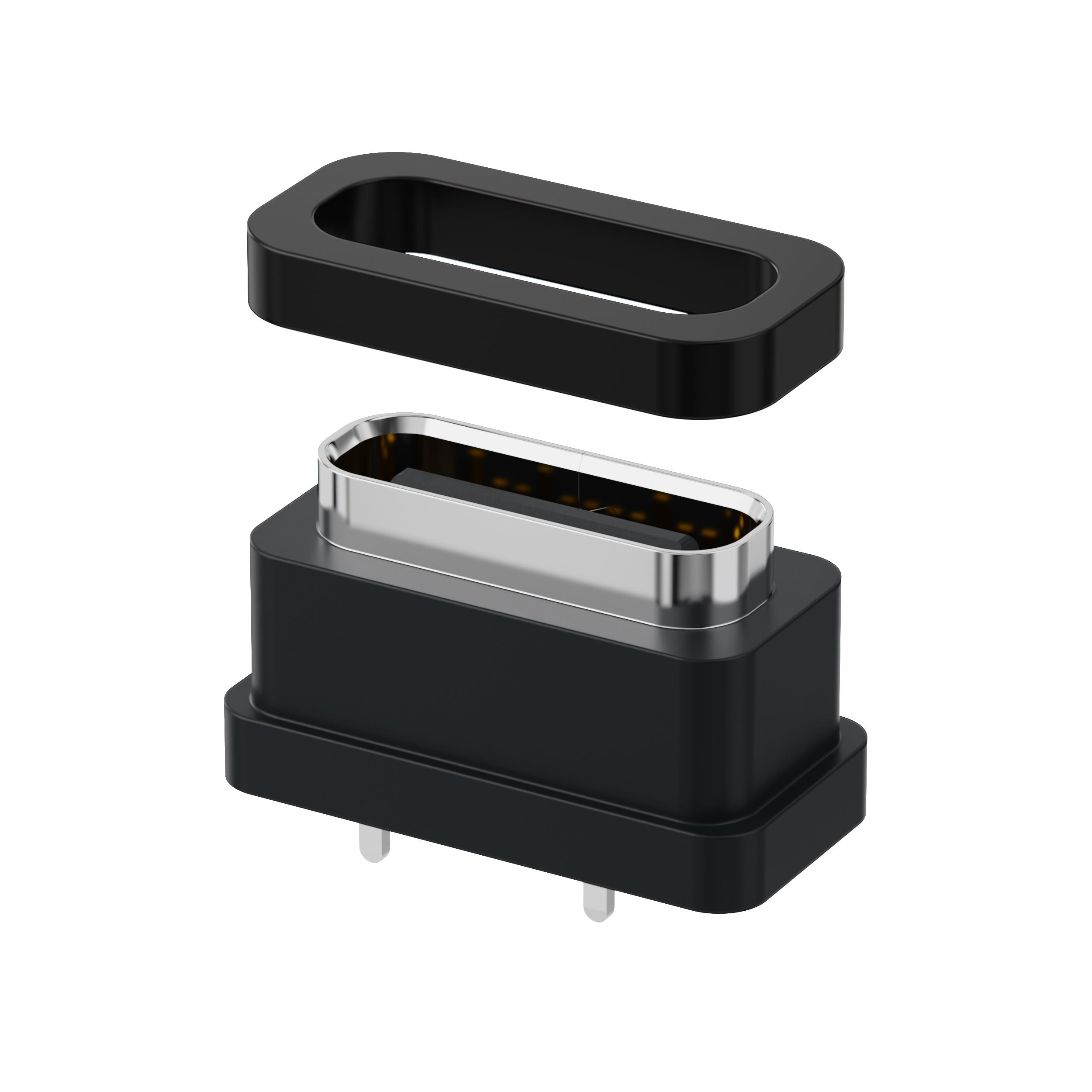 【USB4725-03-C-KIT】USB3.2 GEN 2 TYPE C RECEPTACLE, [digi-reel品]